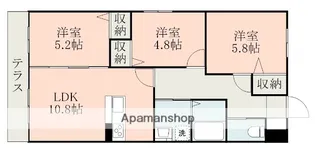 MAISON DE K Ⅱ【1階】の間取り