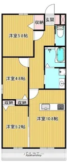 MAISON DE K Ⅰ【2階】の間取り