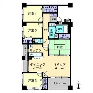 コアマンションネクステージ平成さくら通り【404号室号室】の間取り