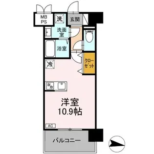 SQUARE光の森駅前【3階】の間取り