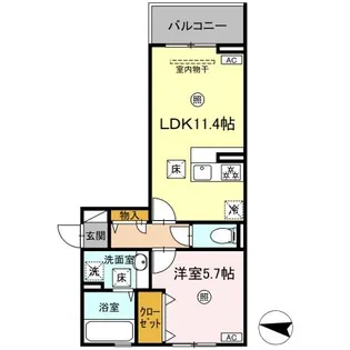 シャルマン12【103号室】の間取り
