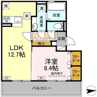 ヴェルドミール蓮台寺【1階】の間取り