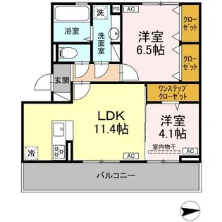 ヴェルドミール蓮台寺【3階】の間取り