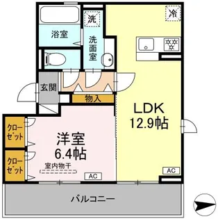 ヴェルドミール蓮台寺【3階】の間取り