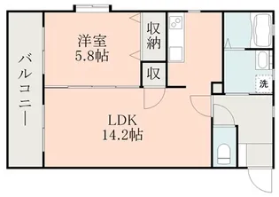 NATURA【1階】の間取り