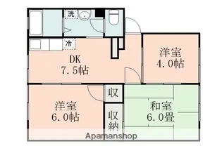 サンライフN【1階】の間取り
