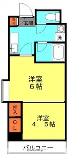 ロマージュ水前寺【5階】の間取り