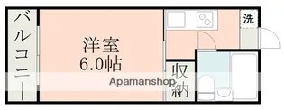 シティハイム大江【4階】の間取り