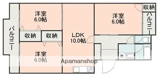 メッシーナ月出【1階】の間取り