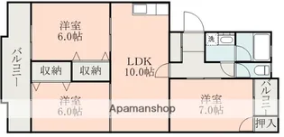 メッシーナ月出【2階】の間取り