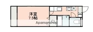 コーポ西村【1階】の間取り