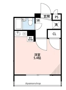 グランピア水前寺Ⅱ【2階】の間取り