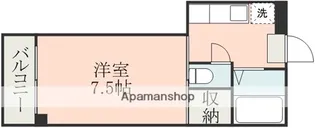 麻生嶋第2ハイツ【4階】の間取り