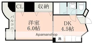 コートハイムPAL【5階】の間取り