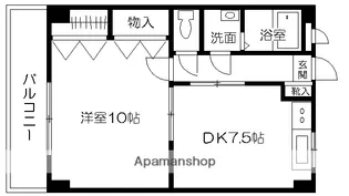 コンフォルト1【2階】の間取り