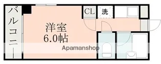 キャッスルマンション【4階】の間取り