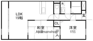 千徳マンション・ヴィラ浄行寺【5階】の間取り