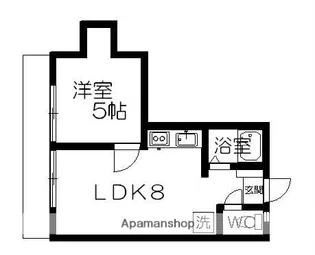 オレンジフローラⅡ【1階】の間取り