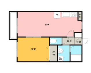 アンジェリカ【2階】の間取り