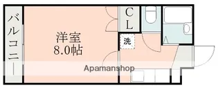 熊本県熊本市西区花園5丁目【マンション】の間取り