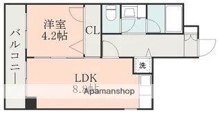 NICEマンションIT九品寺【4階】の間取り