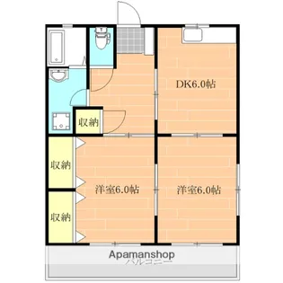 DO城南A棟【4階】の間取り