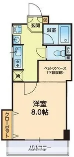 熊本県熊本市南区御幸笛田4丁目【マンション】の間取り