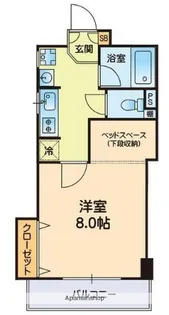 熊本県熊本市南区御幸笛田4丁目【マンション】の間取り