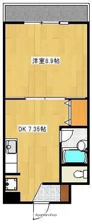 コート新屋敷【5階】の間取り