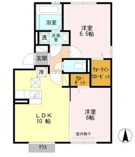 ライトプレーン【1階】の間取り