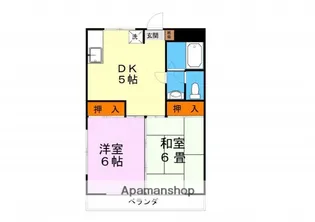 アークアベニュー出水【1階】の間取り