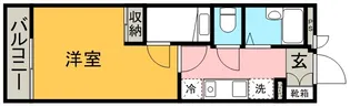 レオパレス熊大東【207号室】の間取り