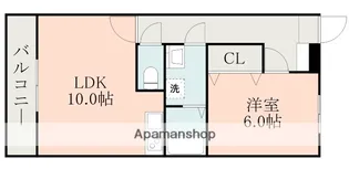 グランドステージ城南【303号室】の間取り