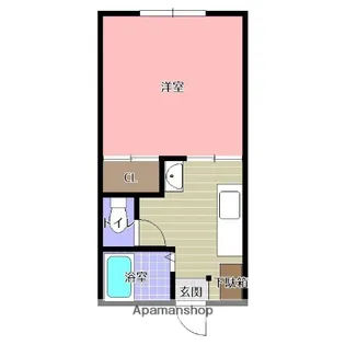 熊本県熊本市西区花園5丁目【アパート】の間取り