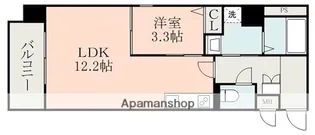 S−FORT熊本慶徳【4階】の間取り