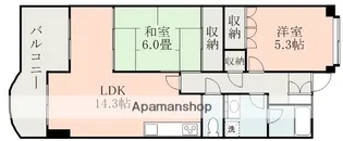 UCレジデンス小沢町【4階】の間取り