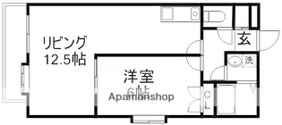 熊本県熊本市中央区新町4丁目【マンション】の間取り