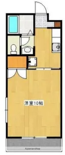 モイセス薬園町【2階】の間取り