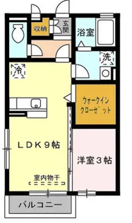 グランモア津久礼【2階】の間取り