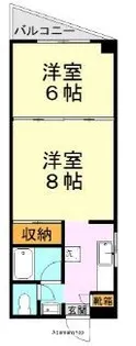 熊本県熊本市西区春日1丁目【マンション】の間取り