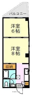 熊本県熊本市西区春日1丁目【マンション】の間取り