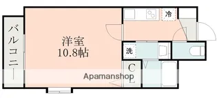 熊本県熊本市中央区保田窪1丁目【マンション】の間取り