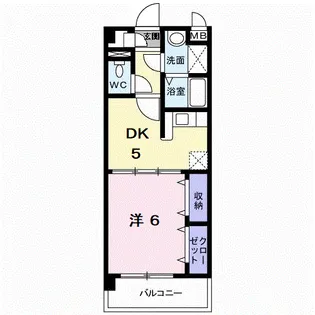 アニバーサリー【3階】の間取り