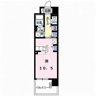 アネックス小峯【6階】の間取り