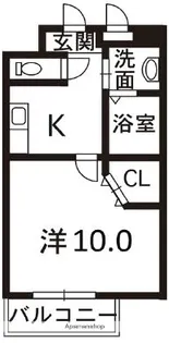 ARVITA新屋敷【6階】の間取り