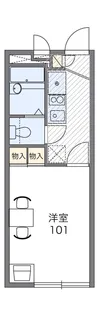 レオパレス園光Ⅰ【201号室】の間取り