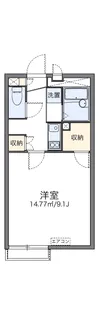 レオネクストメゾンメルヴェイユ【205号室】の間取り