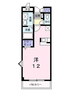 サンハイム桜木【1階】の間取り