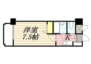 ラ・レジダンス・ド・パルム【6階】の間取り