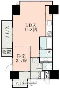 M’S4【7階】の間取り